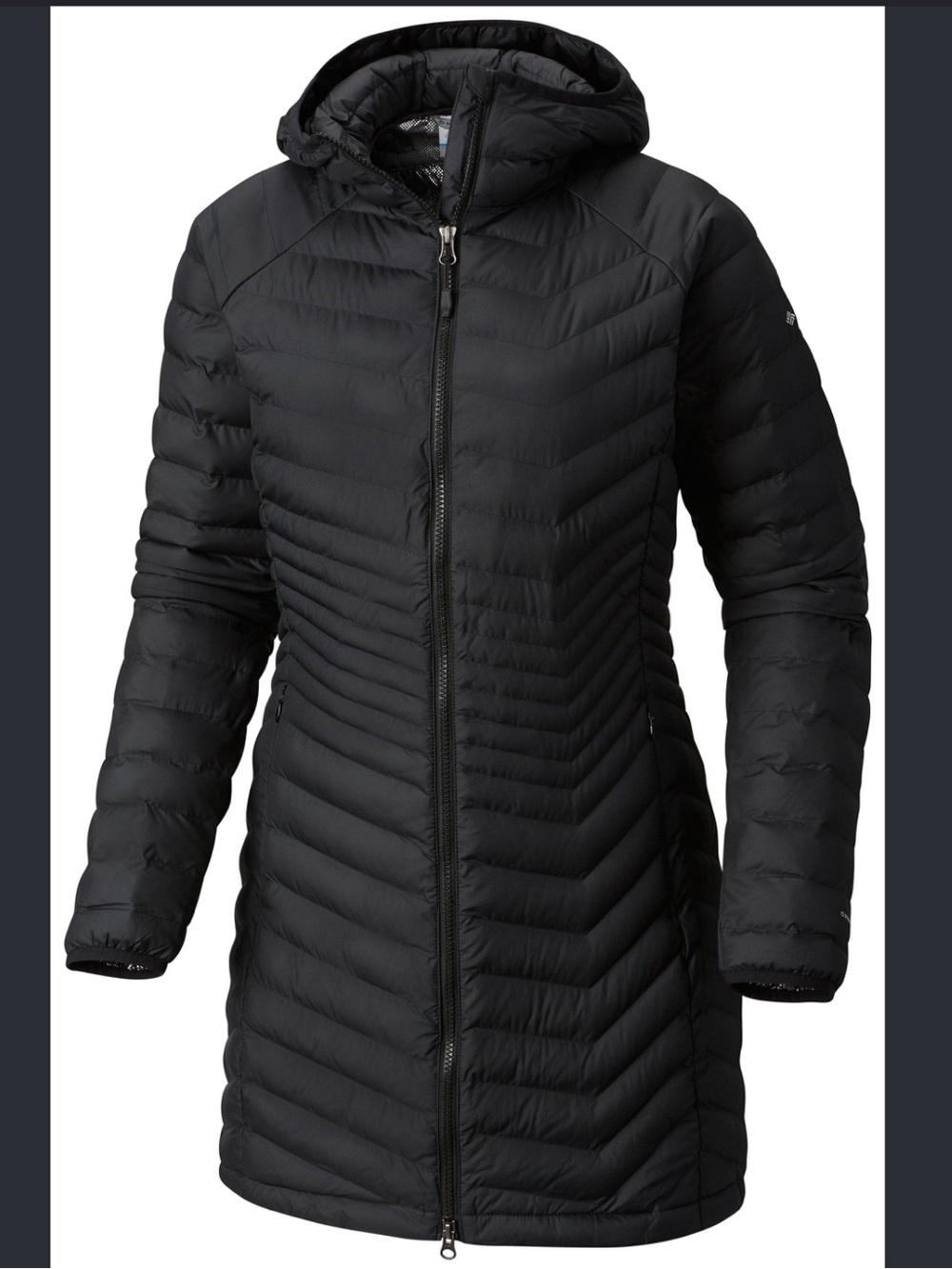 Columbia Powder Lite Mid Jacket Black Size M - Like New